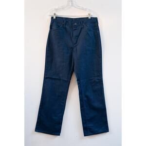 Vtg Rustler By Wrangler Regular Fit Navy Blue Work Pants 32x29 Made In USA Read